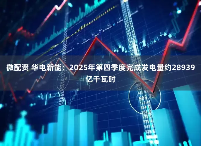 微配资 华电新能：2025年第四季度完成发电量约28939亿千瓦时